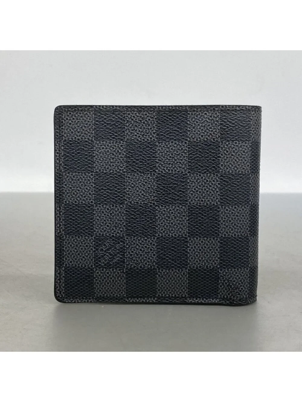 Louis Vuitton Wallet Damier Graphite Portefeuille Marco Black Gray